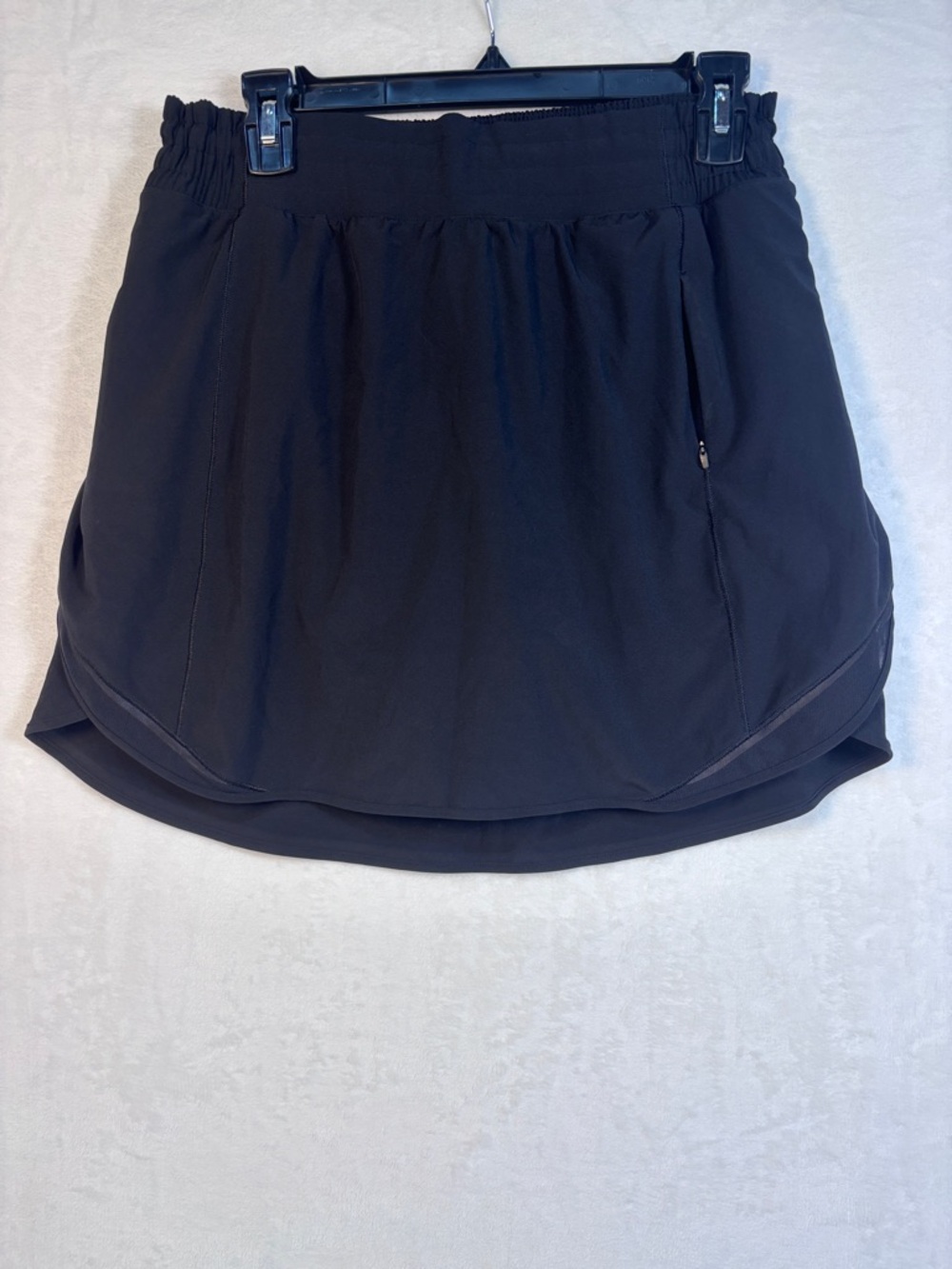 Lululemon Hotty Hot High Rise Skirt Skort Size 10 In Black - Picture 3 of 11